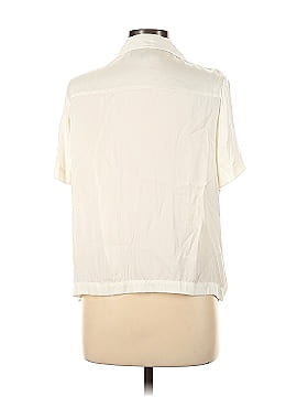 Quince Short Sleeve Silk Top (view 2)