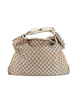 Gucci GG Canvas Large Horesbit Hobo Bag (view 2)