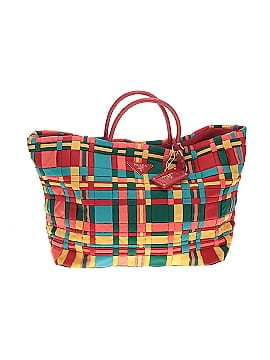 Prada Multicolor Weave Shopping Tote (view 1)