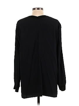 Lafayette 148 New York Long Sleeve Silk Top (view 2)