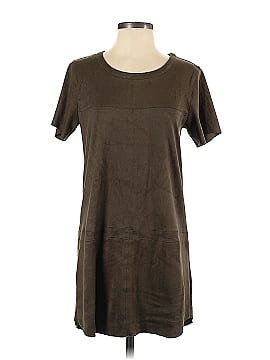 Olivaceous Casual Dress (view 1)