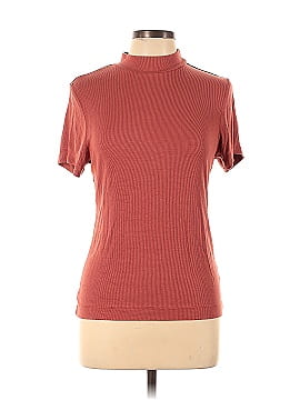 Three Dots Short Sleeve Turtleneck (view 1)