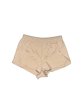 Girlfriend Collective Khaki Shorts (view 1)