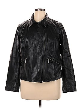 Jessica London Leather Jacket (view 1)