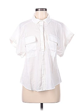 Evereve Short Sleeve Button-Down Shirt (view 1)