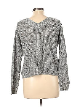 Woven Heart Pullover Sweater (view 2)