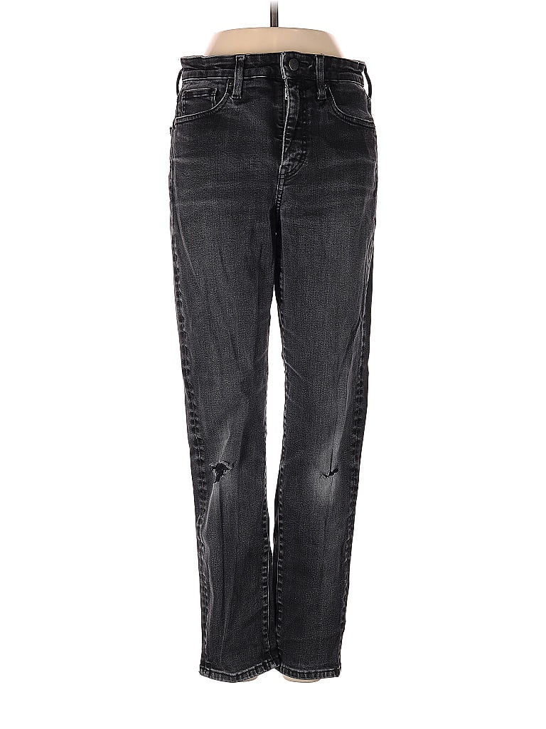 Pre-owned Uniqlo Jeans In Black