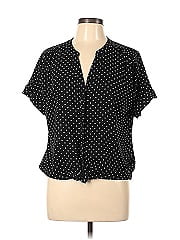 New York & Company Short Sleeve Blouse