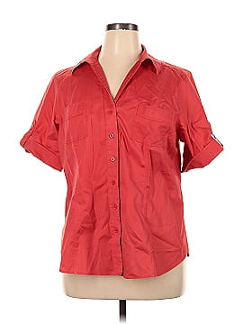 Chico's Short Sleeve Button-Down Shirt (view 1)