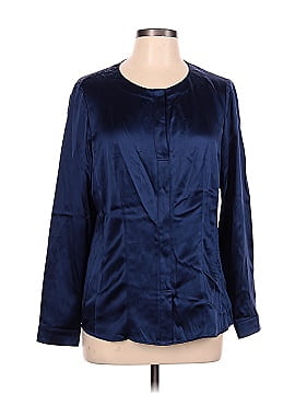 Lafayette 148 New York Long Sleeve Blouse (view 1)