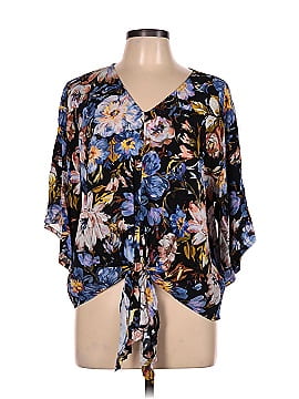 Karen Kane 3/4 Sleeve Blouse (view 1)