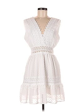 Pink Ripple Casual Dress (view 1)