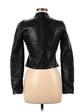 Charlotte Russe Faux Leather Jacket (view 2)