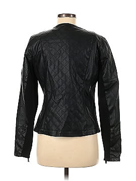 Harve Benard Faux Leather Jacket (view 2)
