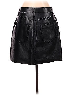 FRAME Leather Skirt (view 2)