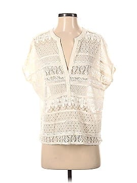 BCBGMAXAZRIA Short Sleeve Button-Down Shirt (view 1)