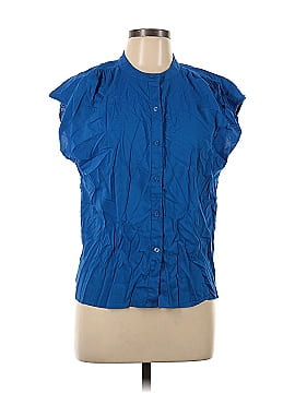 Calvin Klein Short Sleeve Blouse (view 1)