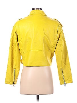 Zara Basic Faux Leather Jacket (view 2)