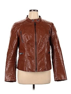 Kenneth Cole New York Faux Leather Jacket (view 1)