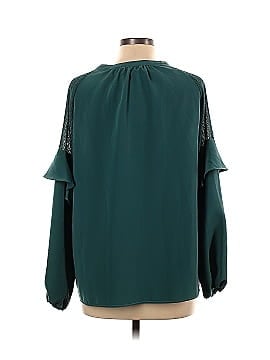 H By Halston Long Sleeve Blouse (view 2)