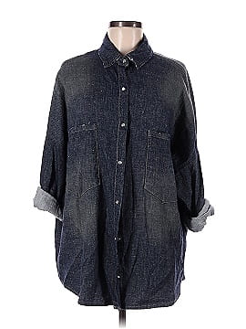 Tensione In Long Sleeve Button-Down Shirt (view 1)
