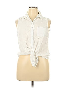 BeachLunchLounge Sleeveless Button-Down Shirt (view 1)