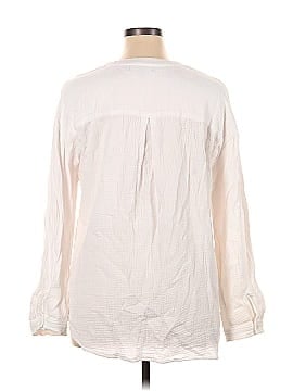 Marled Essentials Long Sleeve Blouse (view 2)