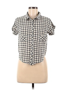 Pins and Needles Short Sleeve Button-Down Shirt (view 1)