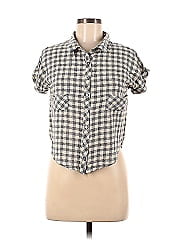 Pins And Needles Short Sleeve Button Down Shirt