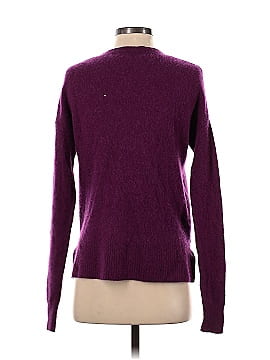 Vertical Design Cashmere Pullover Sweater (view 2)