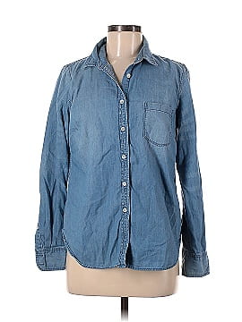 J.Crew Collection Long Sleeve Button-Down Shirt (view 1)