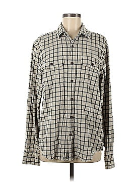 American Eagle Outfitters Long Sleeve Button-Down Shirt (view 1)