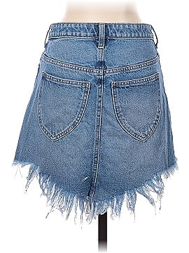 We the Free Denim Skirt (view 2)