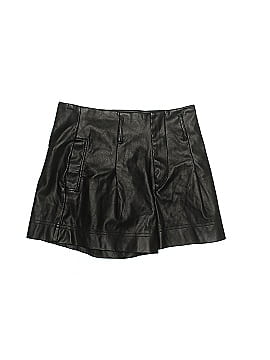 Zara TRF Faux Leather Shorts (view 1)