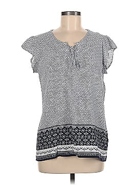 Liz Claiborne Short Sleeve Blouse (view 1)