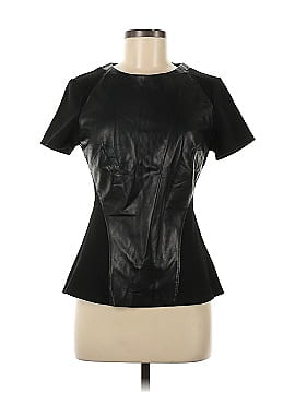 Graham & Spencer Faux Leather Top (view 1)