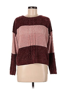 Pink Rose Pullover Sweater (view 1)