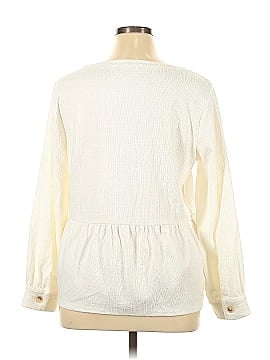 Ann Taylor LOFT Outlet Long Sleeve Blouse (view 2)