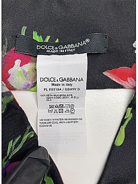 Dolce & Gabbana Silk Twill Scarf (view 2)