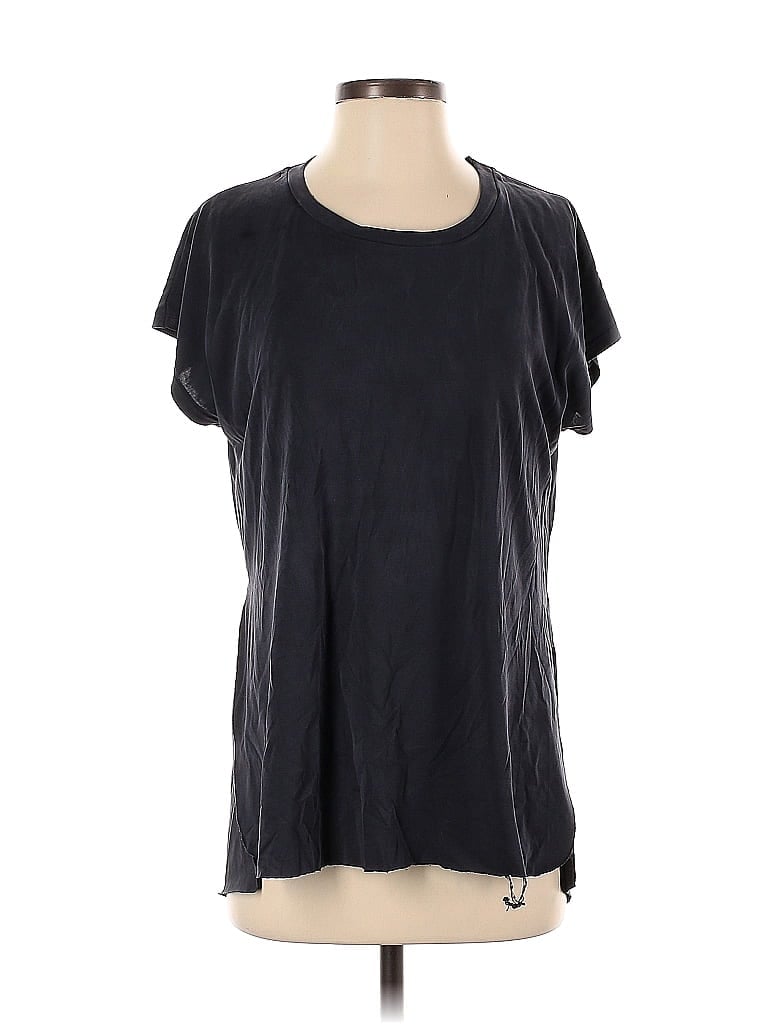 Pre-owned Bobeau Short Sleeve T-shirt In Black