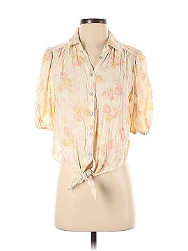 Free People Short Sleeve Button-Down Shirt (view 1)