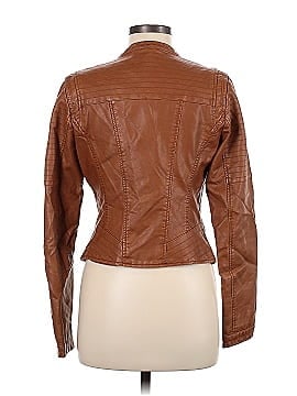 JouJou Faux Leather Jacket (view 2)