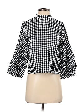 Zara Basic 3/4 Sleeve Blouse (view 1)