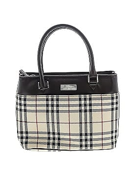 Burberry House Check Satchel (view 1)