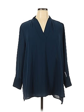 Terra & Sky Long Sleeve Blouse (view 1)