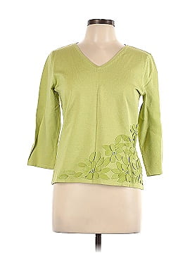Nygard Collection Silk Pullover Sweater (view 1)