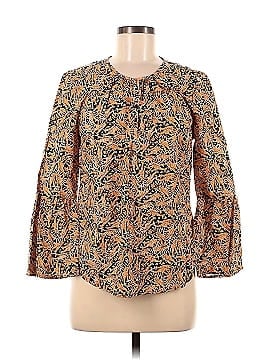 Drake's for J.Crew Long Sleeve Blouse (view 1)