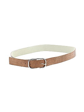Whit Leather Belt (view 1)
