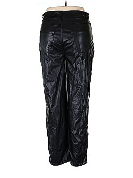 Shein Faux Leather Pants (view 2)