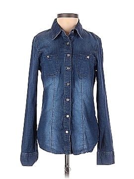 Guess Long Sleeve Button-Down Shirt (view 1)